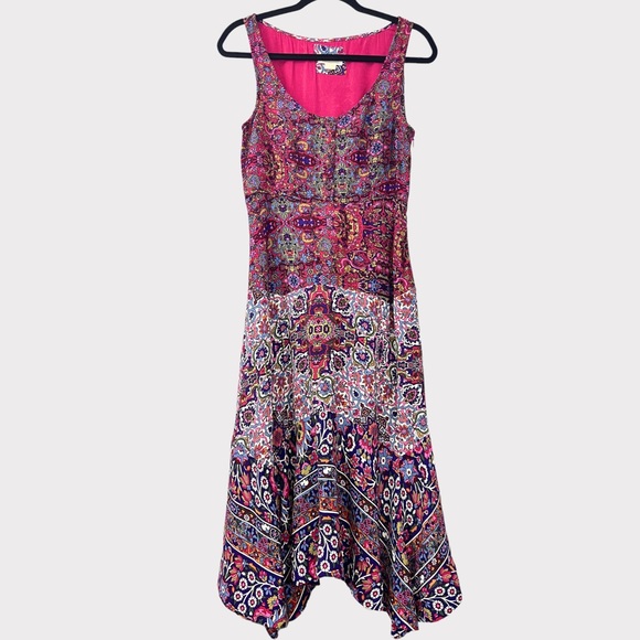 Anthropologie Dresses Sale Maeve Anthropologie Violette Boho Floral Swing Midi Dress Poshmark